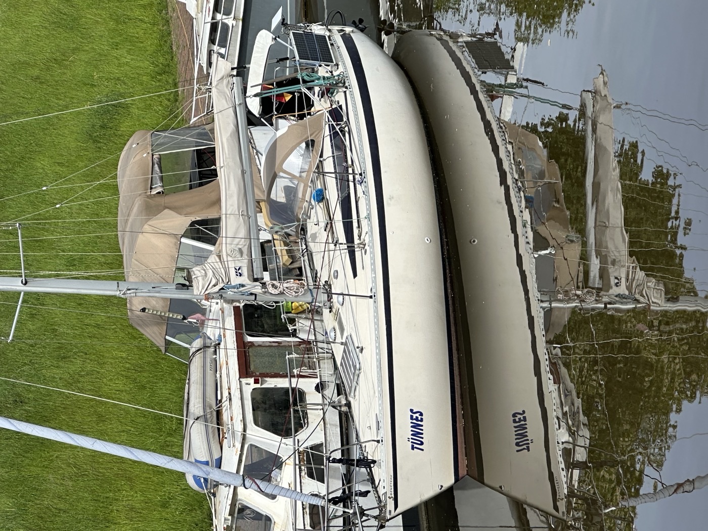 Niña (Tünnes) — Beneteau First 30 von oben
